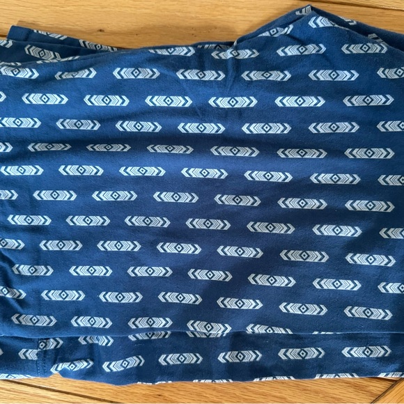 Matilda Jane blue and white patterned leggings size XL - Picture 4 of 6